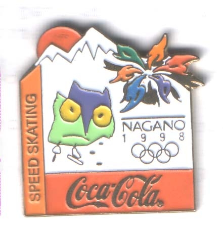 Nagano 1998 Coca Cola Speed skating